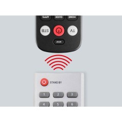 Télécommande universelle - Big Button - 2en1