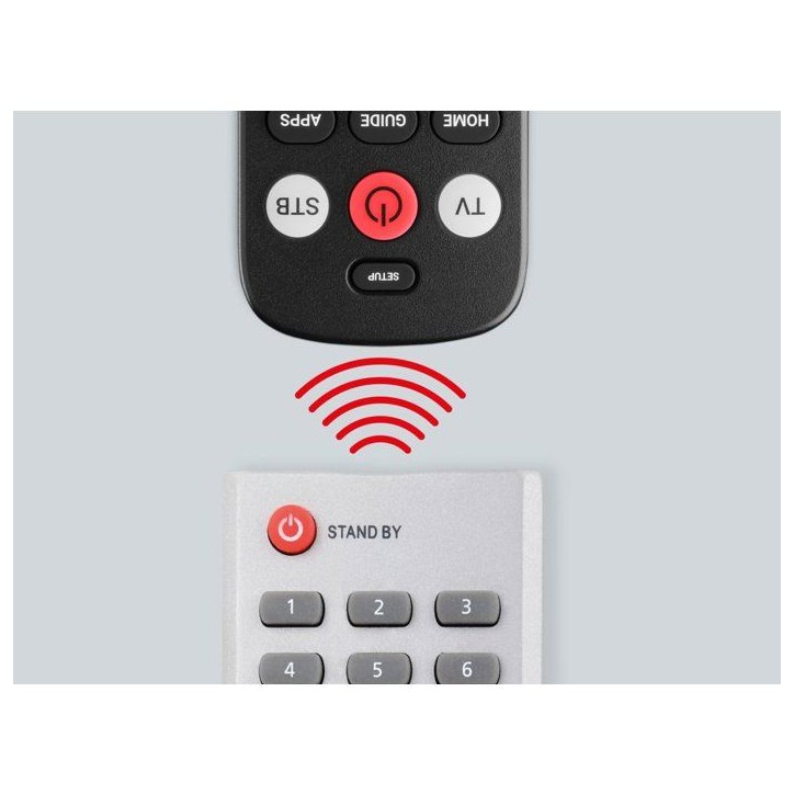 Télécommande universelle - Big Button - 2en1