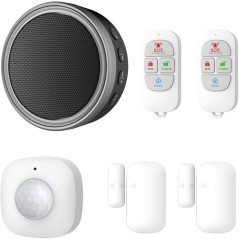 Kit Alarme -KYF - 868Mhz - Wifi sirene intégré 90dB - 2 Flashs lumin