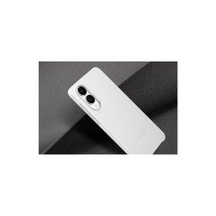 Coque - SAMSUNG - S25 Edge - Cuir véritable - Gris Clair - Protection