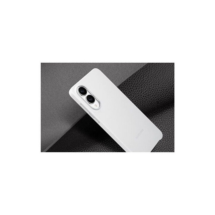 Coque - SAMSUNG - S25 Edge - Cuir véritable - Gris Clair - Protection chocs et rayures Coque - SAMSUNG - S25 Edge - Cuir véritable - Gris Clair - Protection chocs et rayures