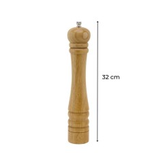 Ensemble de 2 Moulins a poivre manuel - FACKELMANN PROFESIONAL - Coule