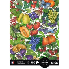 Puzzle - SENTOSPHERE - Calypto - 500 pieces - Les fruits d'été - Tou