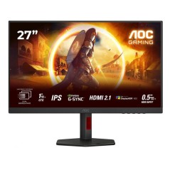 Ecran PC Gamer - AOC - 27'' - 4K 160Hz / FHD 320Hz - Dalle Fast IPS -