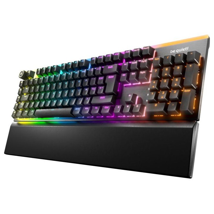 Clavier mécanique Gamer - Silent Tactile - BE QUIET! - Light Mount - FR ISO - ARGB Clavier mécanique Gamer - Silent Tactile - BE QUIET! - Light Mount - FR ISO - ARGB