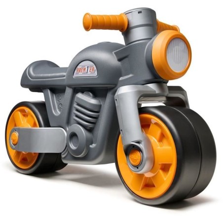 Draisienne Moto Premier - FALK - Avec roues silencieuses - Gris - 75%