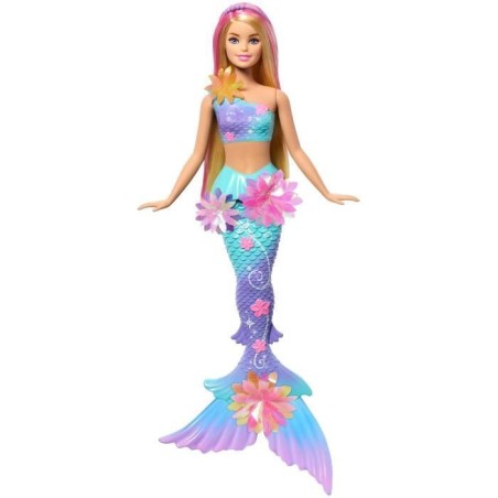 Poupée Sirene - Barbie - Flower Magic - Fleurs Éclorent - Jouable da