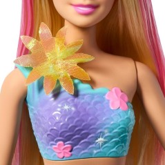 Poupée Sirene - Barbie - Flower Magic - Fleurs Éclorent - Jouable da