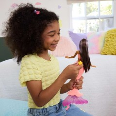 Poupée Sirene - Barbie - Flower Magic - Fleurs Éclorent - Jouable da
