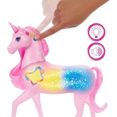 Licorne Sons - MATTEL - JCP78 - 20 combinaisons de sons - Lumieres per
