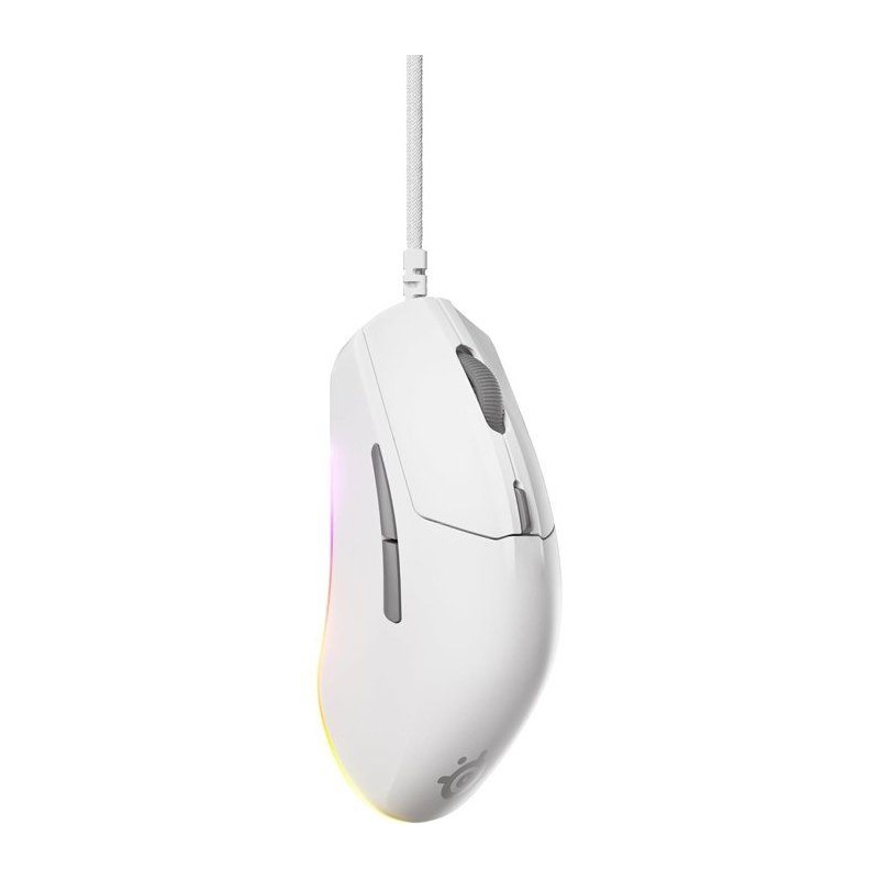 Souris gaming filaire - STEELSERIES - Rival 3 Gen 2 - Blanc