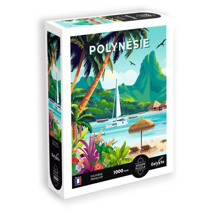Puzzle - SENTOSPHERE - Calypto - 1000 pieces - Polynérise Française - Toucher soyeux - Des 9 ans Puzzle - SENTOSPHERE - Calypto - 1000 pieces - Polynérise Française - Toucher soyeux - Des 9 ans