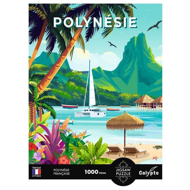 Puzzle - SENTOSPHERE - Calypto - 1000 pieces - Polynérise Française - Toucher soyeux - Des 9 ans Puzzle - SENTOSPHERE - Calypto - 1000 pieces - Polynérise Française - Toucher soyeux - Des 9 ans