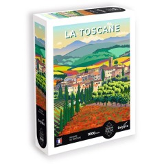 Puzzle - SENTOSPHERE - Calypto - 1000 pieces - Paysage de la Toscane -