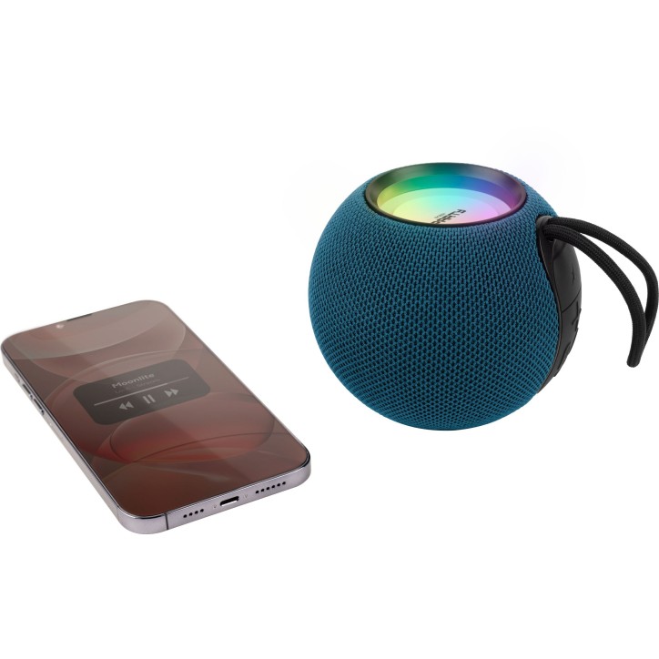 Enceinte bluetooth lumineuse - BIGBEN PARTY - Bleu Enceinte bluetooth lumineuse - BIGBEN PARTY - Bleu