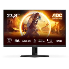Ecran PC Gamer - AOC - 23,8'' - QHD - 180Hz - Dalle Fast IPS - 0,5ms -