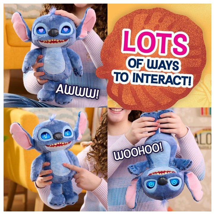 Peluche Many Moods - STITCH - Live Action - 30 cm - Des 5 ans Peluche Many Moods - STITCH - Live Action - 30 cm - Des 5 ans