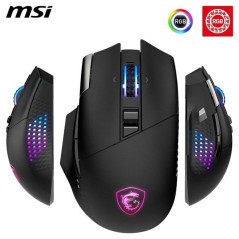 Souris gamer sans fil Bluetooth/2,4 GHz/USB - MSI VERSA PRO Wireless -
