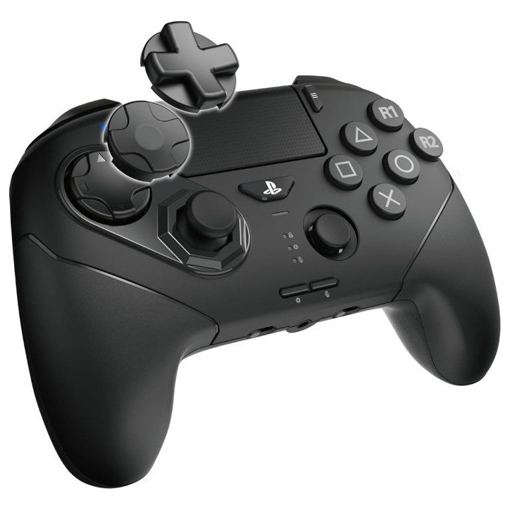 Manette de jeu - PC et PS5 - Fighting Commander Octa Pro - Sans fil - PlayStation - Noir - Boutons programmables - Hori