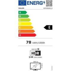 Philips 65PUS8000 Ambilight - TV LED 65 (164 cm) - 4K UHD - HDR10+ - S