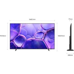 Samsung 75U8005F - TV LED 75 (190 cm) - 4K UHD 3840x2160 - HDR - Smart TV - Gaming Hub - 3xHDMI - WiFi