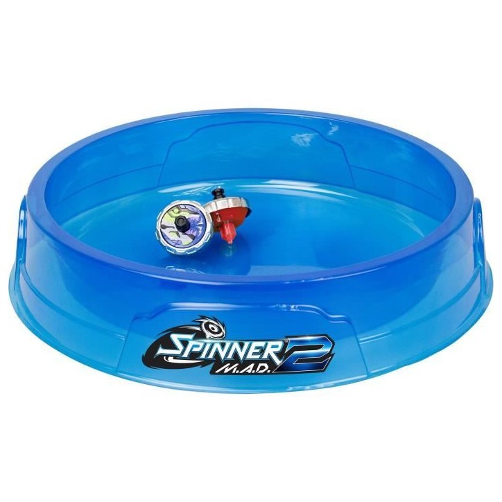 Jeu d'ambiance - SILVERLIT - SPINNER MAD 2 - 2 toupies - 1 arene - a partir de 5 ans Jeu d'ambiance - SILVERLIT - SPINNER MAD 2 - 2 toupies - 1 arene - a partir de 5 ans