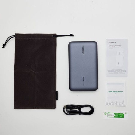 Batterie externe - UGREEN - 20,000 mAh - 100W - Version 2 - Gris
