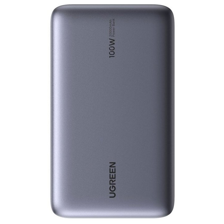Batterie externe - UGREEN - 20,000 mAh - 100W - Version 2 - Gris Batterie externe - UGREEN - 20,000 mAh - 100W - Version 2 - Gris