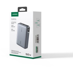 Batterie externe - UGREEN - 20,000 mAh - 100W - Version 2 - Gris