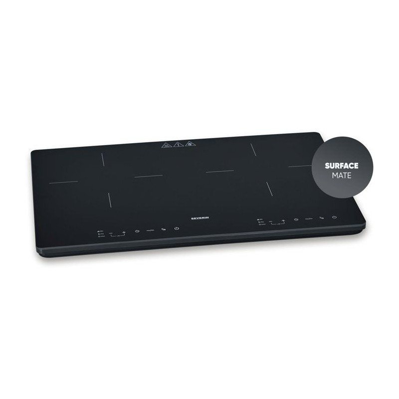 Plaque a induction portable - SEVERIN - 2 foyers - 60,0 x 38 x 4,2 cm