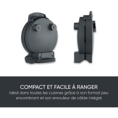 Gaufrier solo - SEVERIN - WA2116 - 1200 W - Formes de coeur - Reveteme