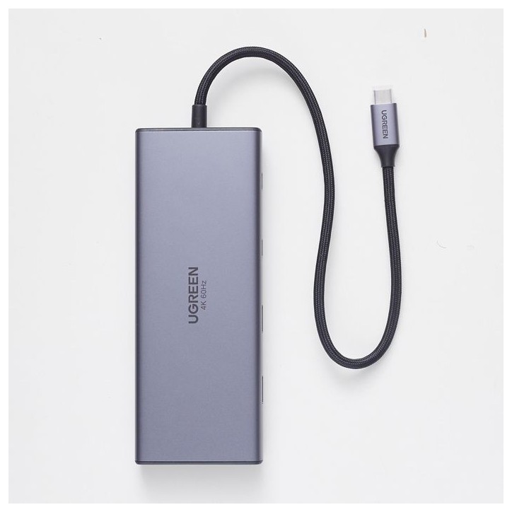 Hub USB-C 10 en 1 - UGREEN - Gris Hub USB-C 10 en 1 - UGREEN - Gris