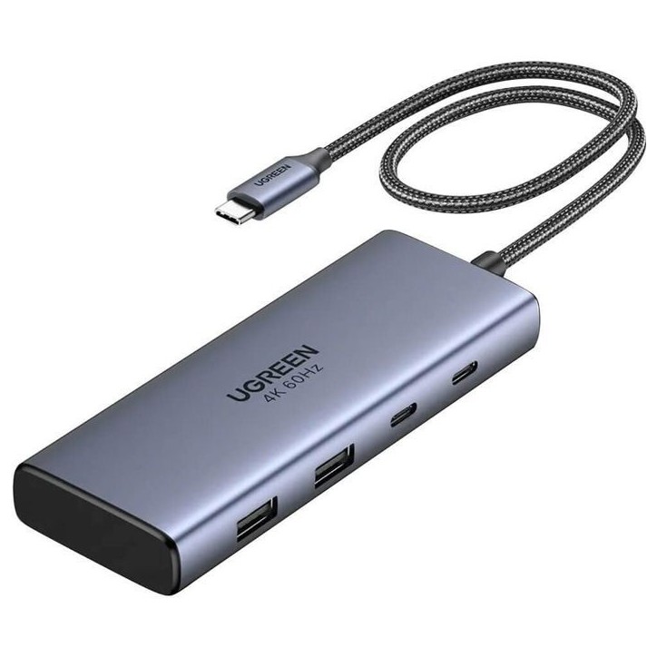 Hub USB-C 7 en 1 - UGREEN - Gris Hub USB-C 7 en 1 - UGREEN - Gris
