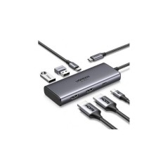 Hub USB-C 7 en 1 - UGREEN - Gris