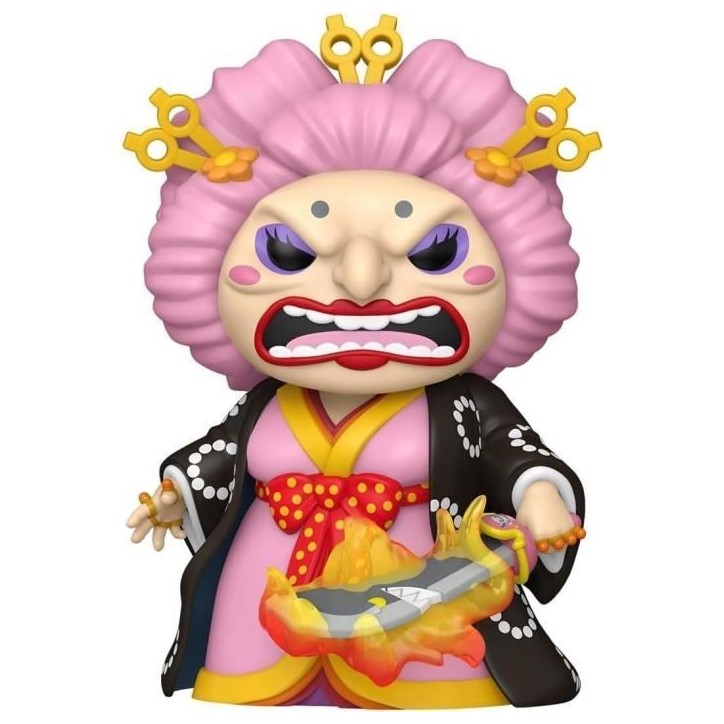 Figurine Funko Pop! - One Piece - Big Mom - 15 cm - Kimono - Version exclusive Chase Figurine Funko Pop! - One Piece - Big Mom - 15 cm - Kimono - Version exclusive Chase