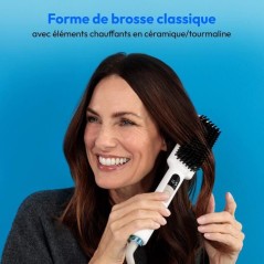Brosse chauffante - MEDION - MD19859 - 46 W - 5 niveaux de chaleur - 1