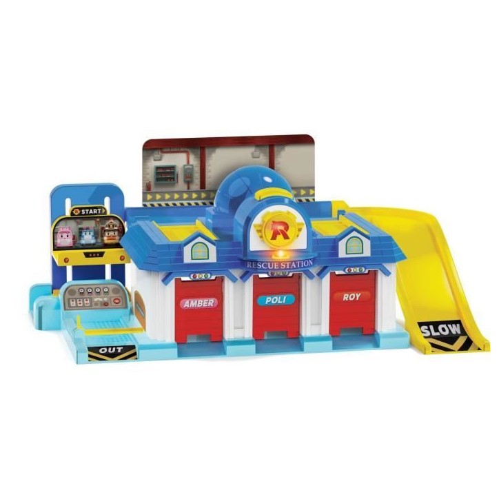 Playset QG - Garage mini véhicules - SILVERLIT - 1 véhicule inclus - Des 3 ans Playset QG - Garage mini véhicules - SILVERLIT - 1 véhicule inclus - Des 3 ans