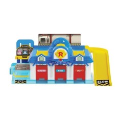 Playset QG - Garage mini véhicules - SILVERLIT - 1 véhicule inclus -