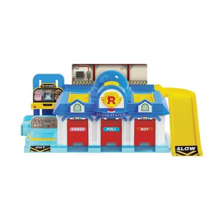 Playset QG - Garage mini véhicules - SILVERLIT - 1 véhicule inclus - Des 3 ans Playset QG - Garage mini véhicules - SILVERLIT - 1 véhicule inclus - Des 3 ans