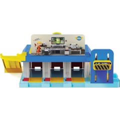 Playset QG - Garage mini véhicules - SILVERLIT - 1 véhicule inclus -