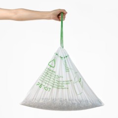 Lot de 5 rouleaux de 20 sacs poubelle - PETKIT - 8 L - Pour litiere au