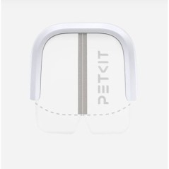 Rideau magnétique - PETKIT - 2.0 - Pour litiere PURAMAX & Purobot Max - Blanc