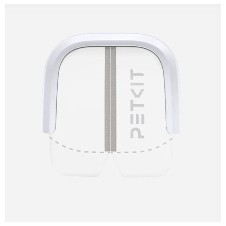 Rideau magnétique - PETKIT - 2.0 - Pour litiere PURAMAX & Purobot Max - Blanc Rideau magnétique - PETKIT - 2.0 - Pour litiere PURAMAX & Purobot Max - Blanc