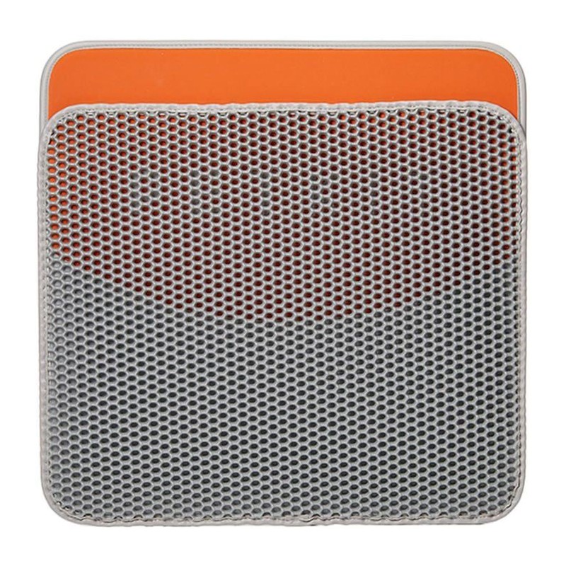 Tapis extérieur - PETKIT - Pour litiere PURAMAX & Pura X - Gris / Ora