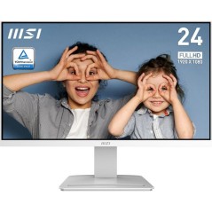Ecran PC - MSI - 23,8'' - FHD - 100Hz - Dalle VA - 1ms - Blanc - PRO M