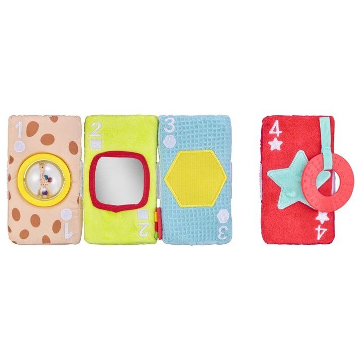 Cartes sensorielles - SOPHIE LA GIRAFE - Mes Cartes Sensorielles - Matieres variées - Braille intégré Cartes sensorielles - SOPHIE LA GIRAFE - Mes Cartes Sensorielles - Matieres variées - Braille intégré