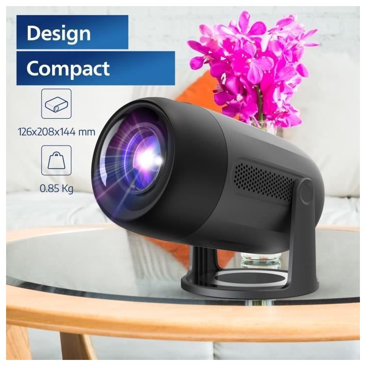 Vidéoprojecteur - PHILIPS - NEOPIX 150 - FHD 1080p - 80 pouces - Noir Vidéoprojecteur - PHILIPS - NEOPIX 150 - FHD 1080p - 80 pouces - Noir