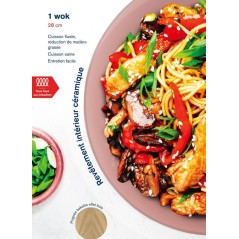 Wok - Tous feux dont induction - ARTHUR MARTIN - AM4944 - Revetement c