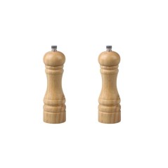Ensemble de 2 Moulins a poivre manuel - FACKELMANN - FM Professional D