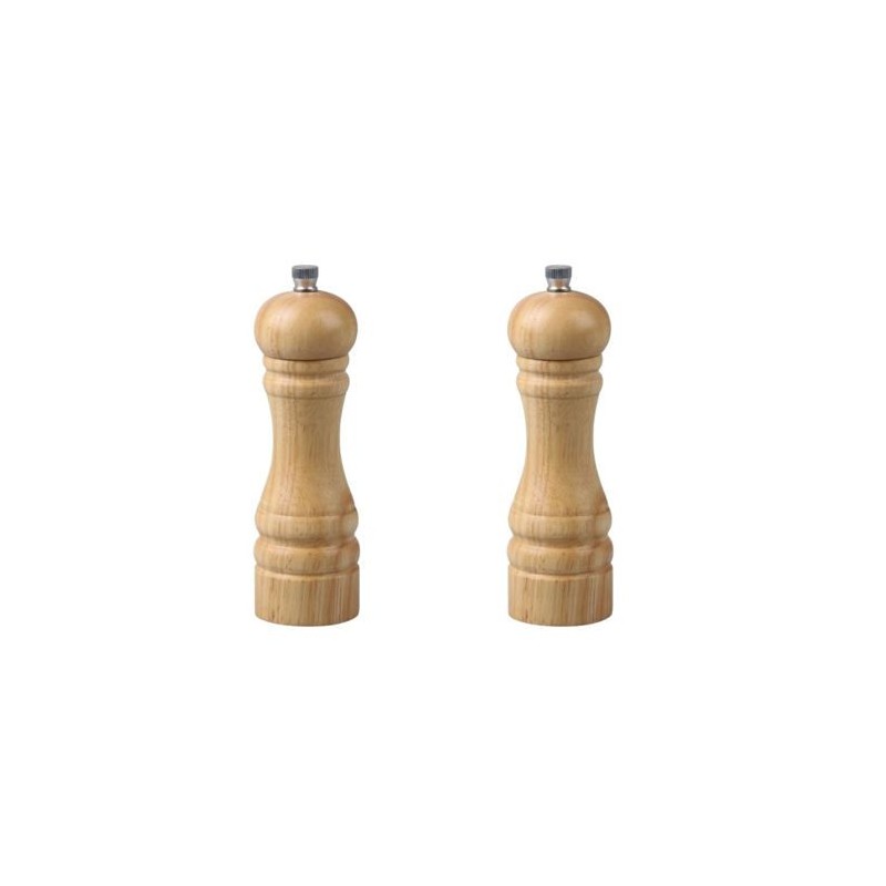 Ensemble de 2 Moulins a poivre manuel - FACKELMANN - FM Professional D
